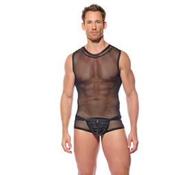 Gregg Homme Tanktop Dom Zwart Gregg Homme Tanktop Dom Zwart