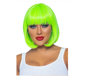 Leg Avenue Neon Bobline - Pruik