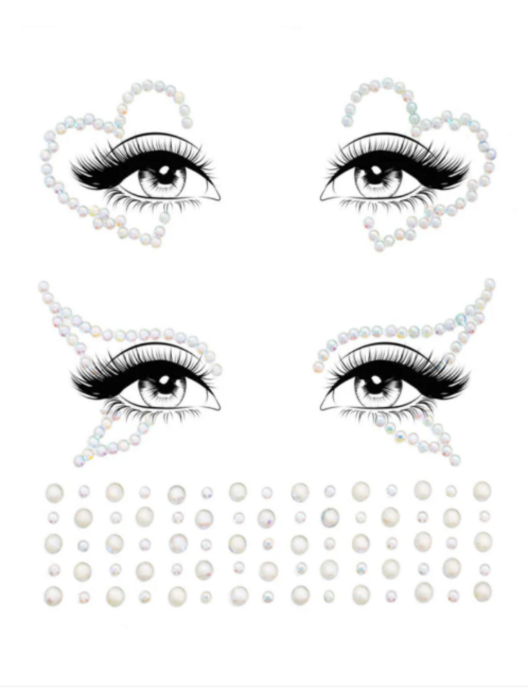 Leg Avenue Glow in the Dark Stickers voor het Gezicht