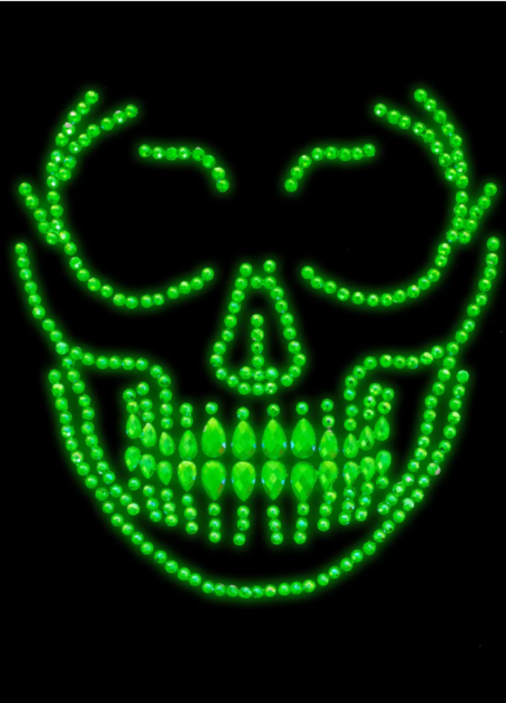 Leg Avenue Glow in the Dark Skull Sticker