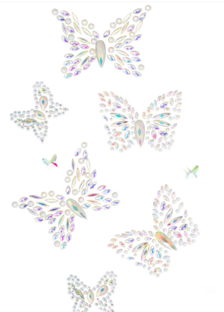 Leg Avenue Glow in the Dark Vlinder Stickers