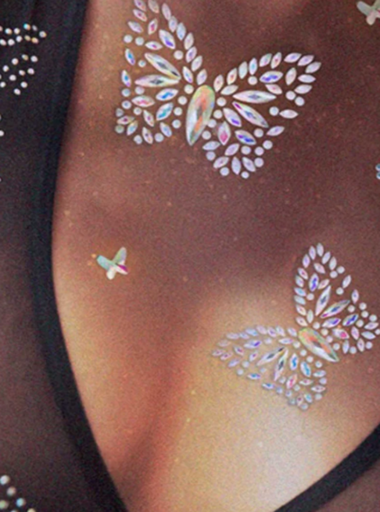 Leg Avenue Glow in the Dark Vlinder Stickers