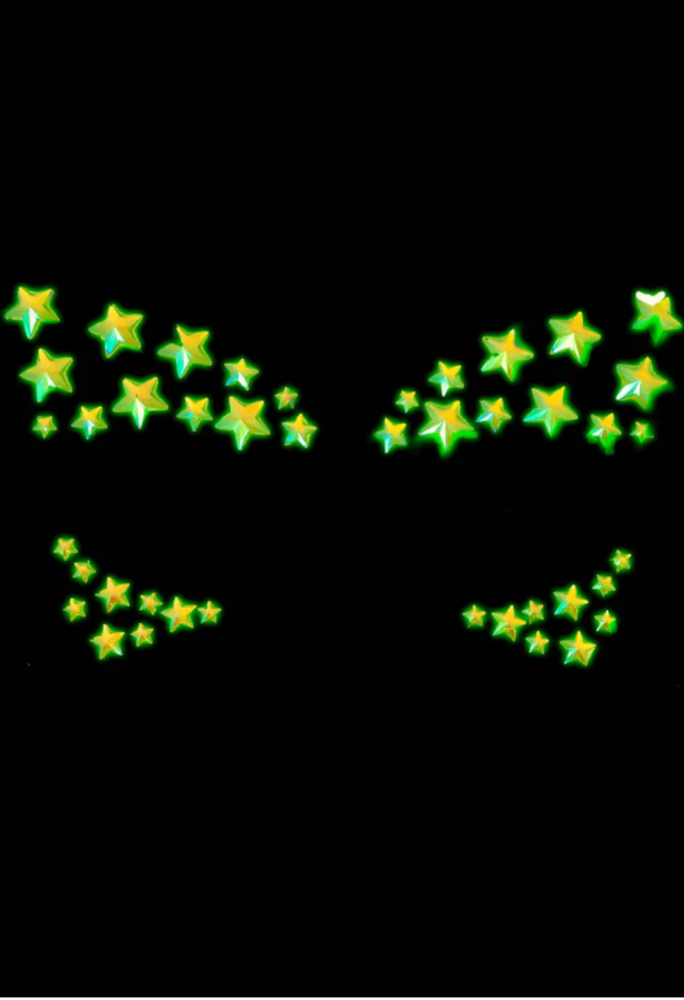 Leg Avenue Glow in the Dark Face Jewels