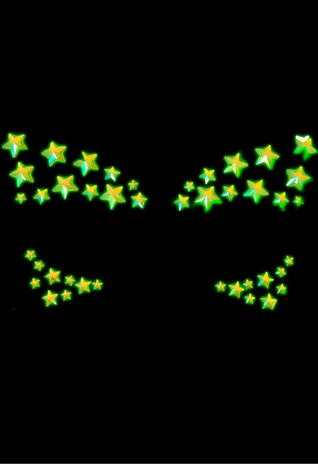 Leg Avenue Glow in the Dark Face Jewels
