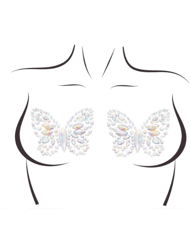 Leg Avenue Glow in the Dark Vlinders Tepel decoratie