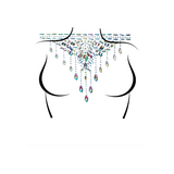 Leg Avenue Copy of Body Jewel Chocker - Zwart