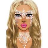 Leg Avenue Copy of Body Jewel Chocker - Transparant