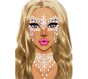 Leg Avenue Copy of Body Jewel Chocker - Transparant