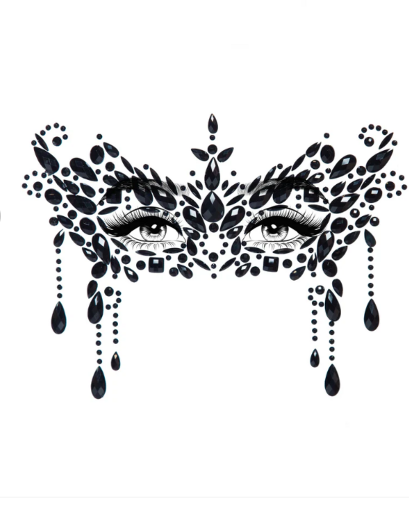 Leg Avenue Plak Masker - Zwart