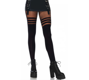 Leg Avenue Fishnet met Stripes Leg Avenue Fishnet met Stripes