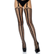 Leg Avenue Elegante Suspender Panty met Schaalnet Design - one size