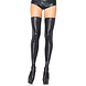 Leg Avenue Luxe Wetlook Thigh Highs