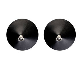 Kinky Diva Tepelplakkers Imitatieleer met Zilveren Ring