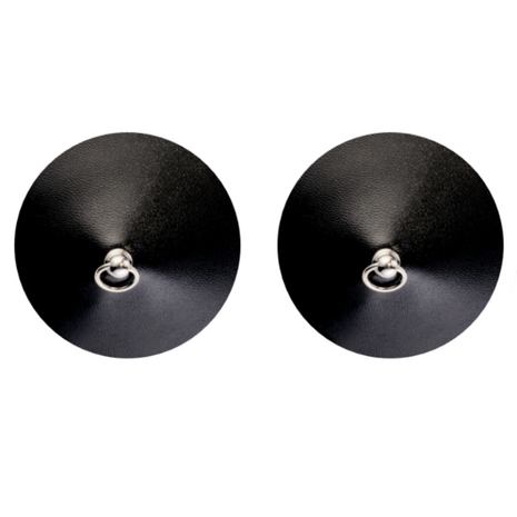 Kinky Diva Tepelplakkers Imitatieleer met Ring Kinky Diva Tepelplakkers Imitatieleer met Ring