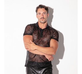 Code22 Sheer Lace Polo 9777 Code22 Sheer Lace Polo 9777