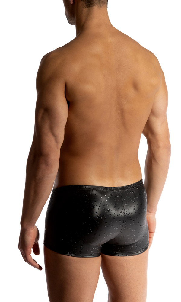 Manstore Boxershort Zwart Waterdrops M2517 Manstore Boxershort Zwart Waterdrops M2517