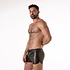 Imitatie Leren Party Short Puncholes Imitatie Leren Party Short Puncholes