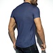 ES Collection Blouse Slim Fit Navy Blauw ES Collection Blouse Slim Fit Navy Blauw