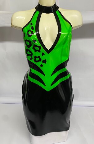 Lovely Latex by Brigitte More Melody Toxic Dress Latex - size L