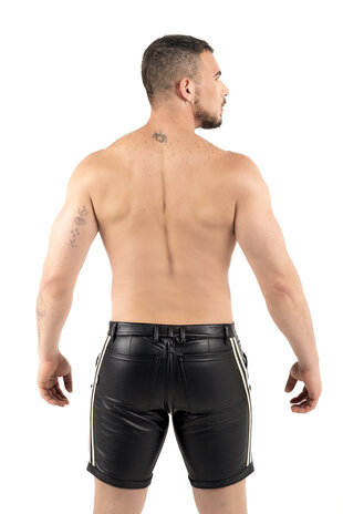 ROK Long Short Zipper Zwart/Wit