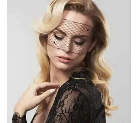 Bijoux Indiscrets Masker Louise zwart