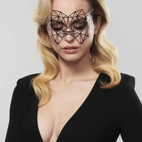 Bijoux Indiscrets Plakmasker Kristine zwart