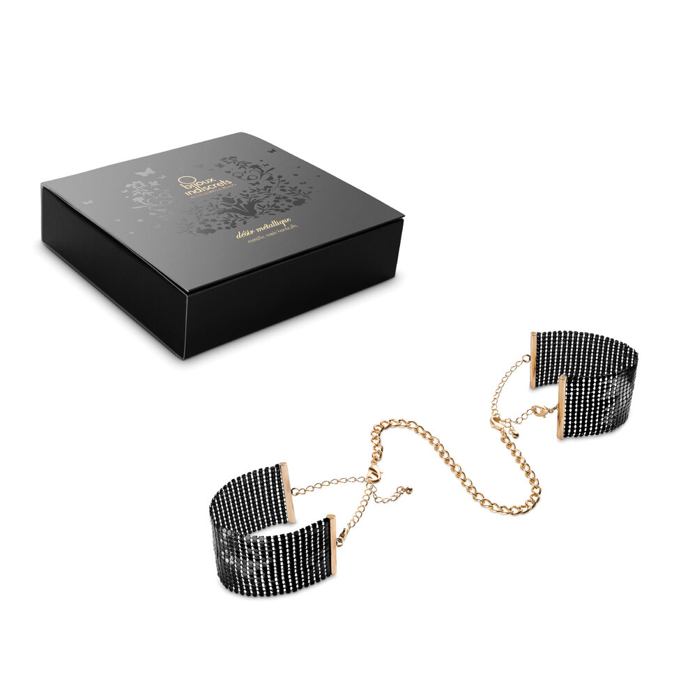 Bijoux Indiscrets Metalen Cuffs Desir Zwart