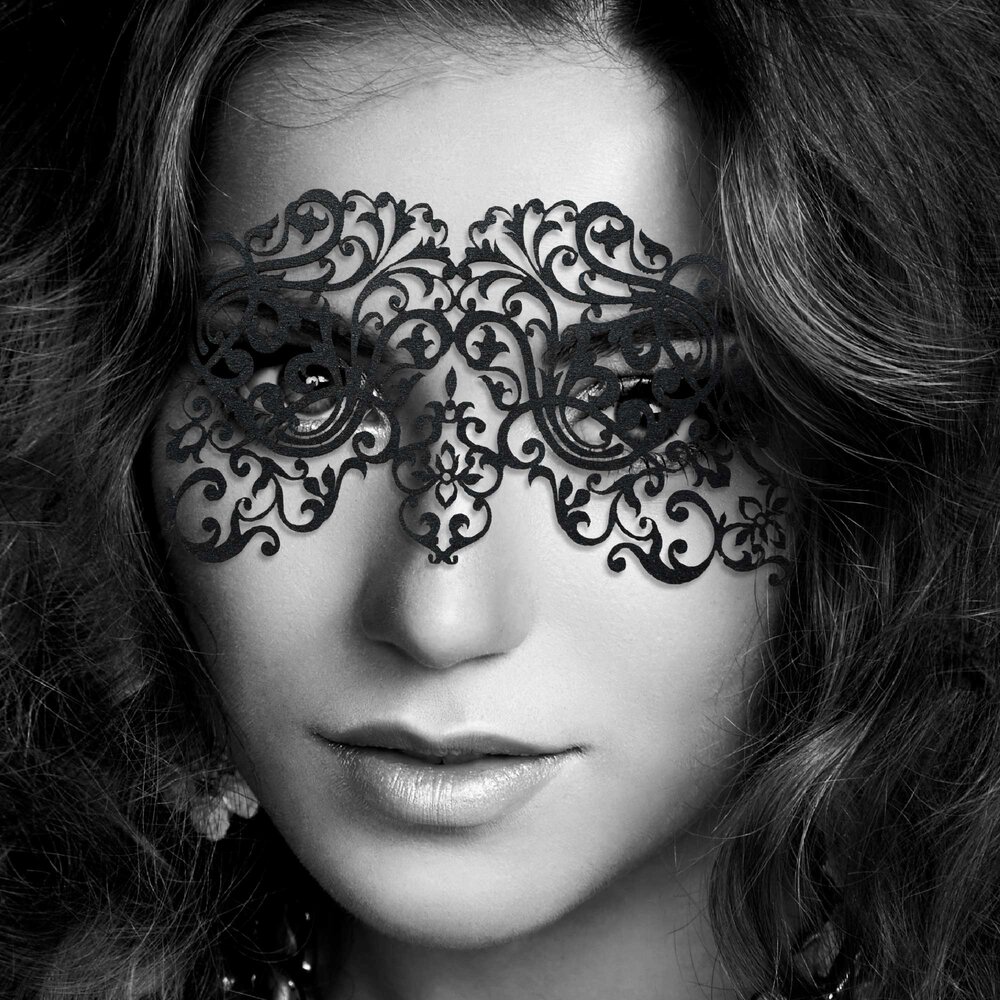 Bijoux Indiscrets Plakmasker Dalida zwart