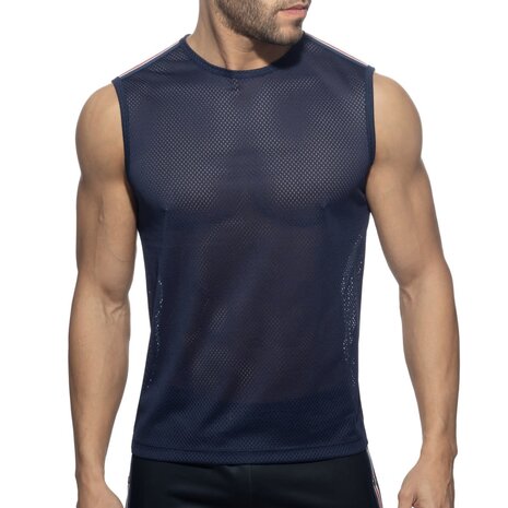 Addicted Mesh Tanktop Navy