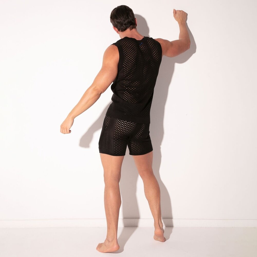 Code22 Zwarte Mosaic Polo