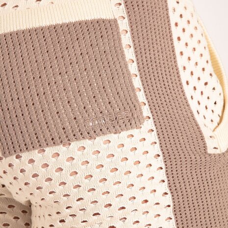 Code22 Off White Mosaic Short