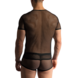 Manstore Mesh Casual T-shirt zwart M2424