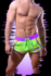 Short N. Green/ Purple