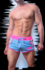 Short Blue/ N. Pink
