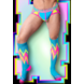 AssTricks Sokken N. Pink/ N. Yellow /Aqua
