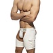 Addicted Korte Imitatie Leren Chaps Wit ADF194