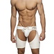 Addicted Korte Imitatie Leren Chaps Wit ADF194