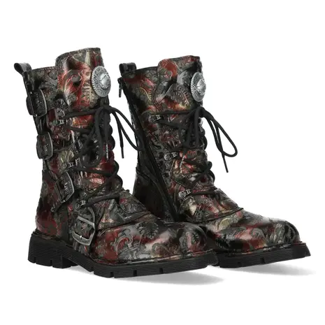 New Rock New Rock M-1473-S42 Vintage Flower