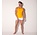 Rib Tanktop Geel
