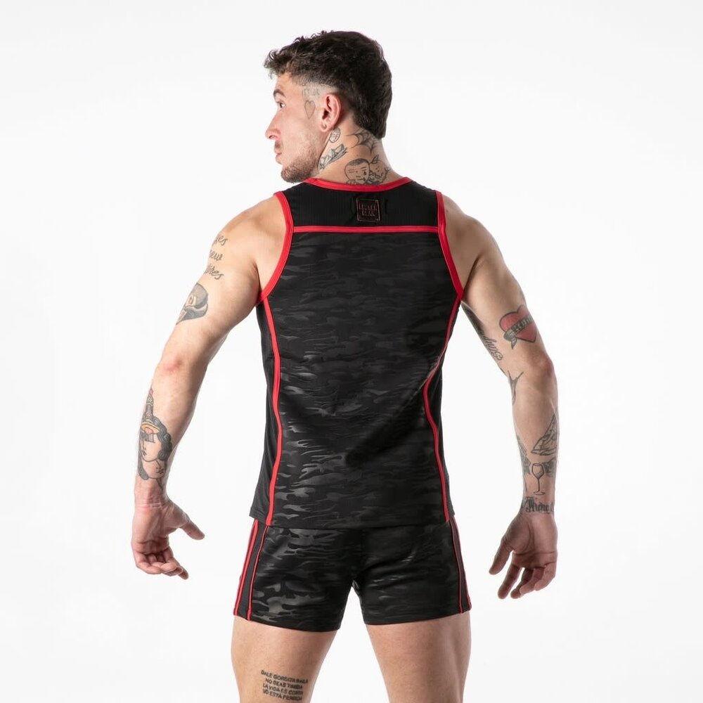 Locker Gear Military Tanktop Red Locker Gear Military Tanktop Red