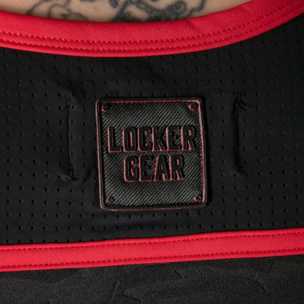 Locker Gear Military Tanktop Red Locker Gear Military Tanktop Red