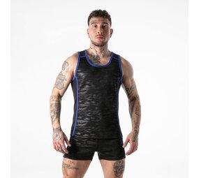 Locker Gear Military Tanktop Blauw Locker Gear Military Tanktop Blauw