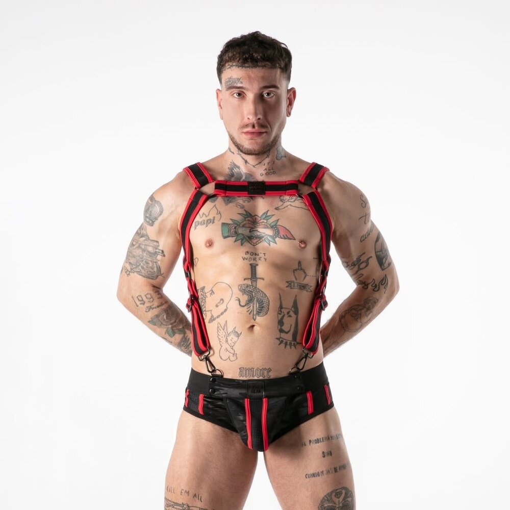 Locker Gear Military Harnas Rood Locker Gear Military Harnas Rood