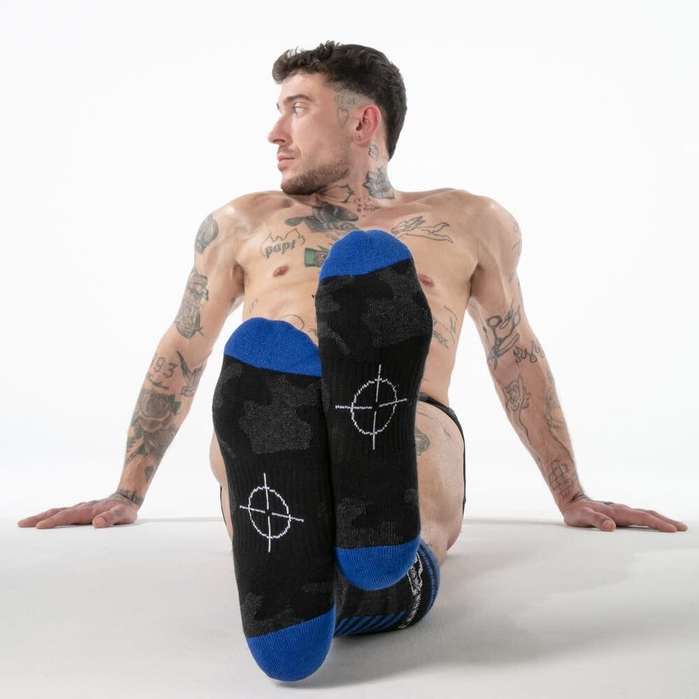 Locker Gear Sokken Blauw - Lockergear Locker Gear Sokken Blauw - Lockergear