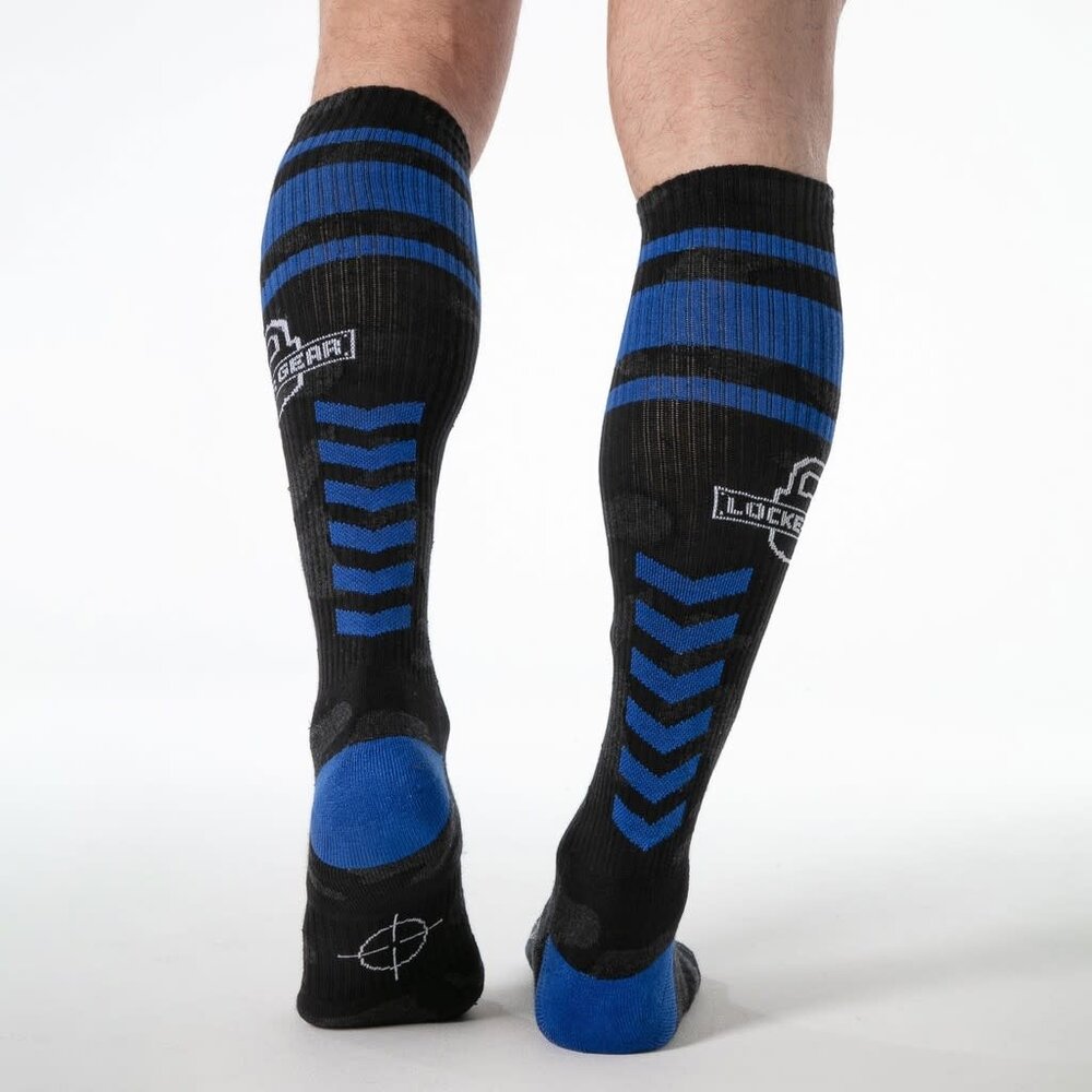 Locker Gear Sokken Blauw - Lockergear Locker Gear Sokken Blauw - Lockergear