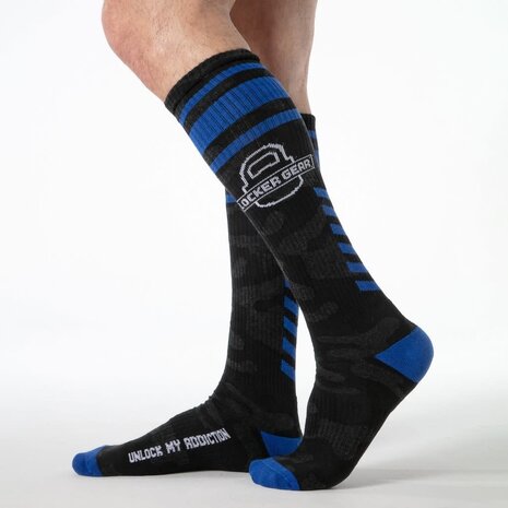 Locker Gear Sokken Blauw - Lockergear Locker Gear Sokken Blauw - Lockergear