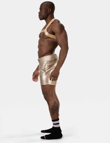 Barcode Berlin PU Leren Short Goud Aligo