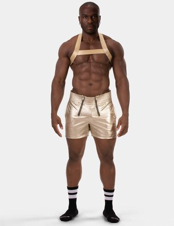 Barcode Berlin PU Leren Short Goud Aligo