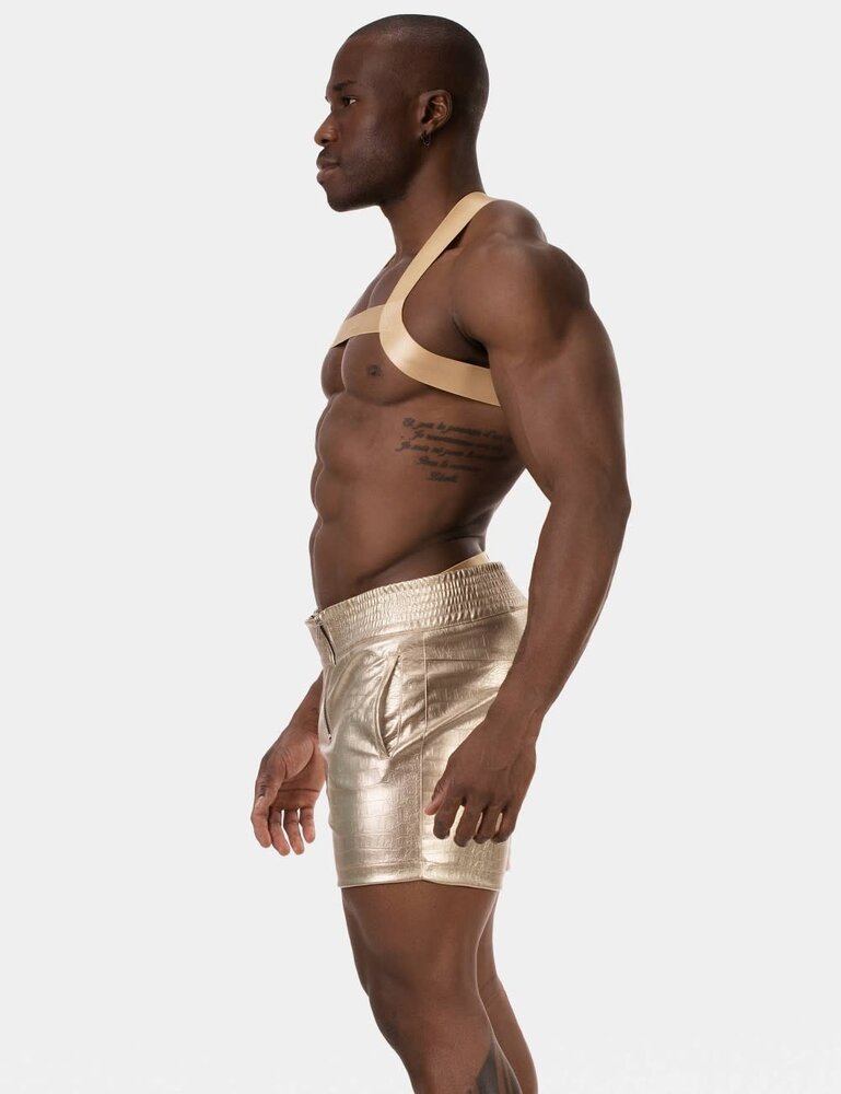 Barcode Berlin PU Leren Short Goud Aligo