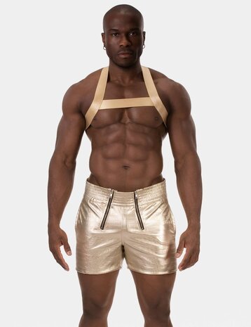 Barcode Berlin PU Leren Short Goud Aligo